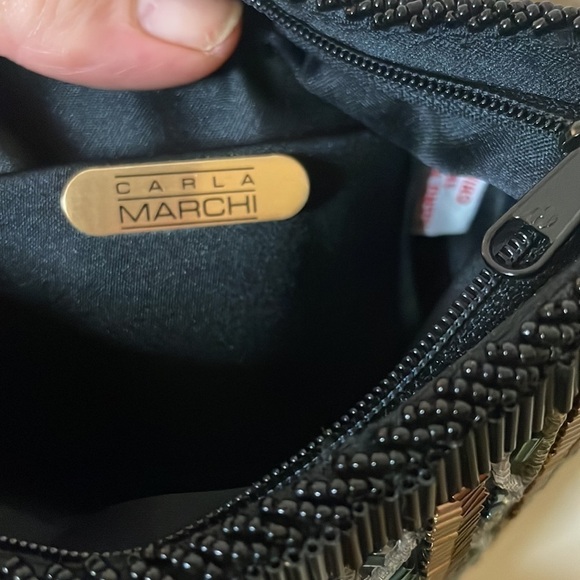 Carla marchi beaded evening bag - Picture 4 of 8